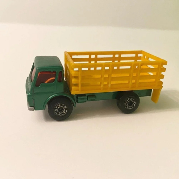 Vintage 1976 Matchbox Cattle  Truck Superfast Diecast and Plastic - Picture 8 of 11